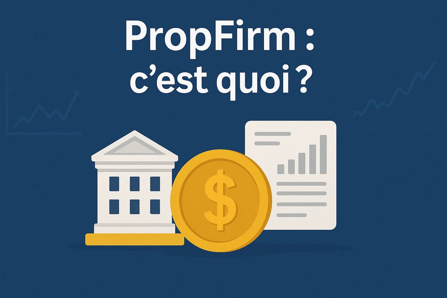 Image de couverture : Prop Firm 2025 : Trader financé expliqué