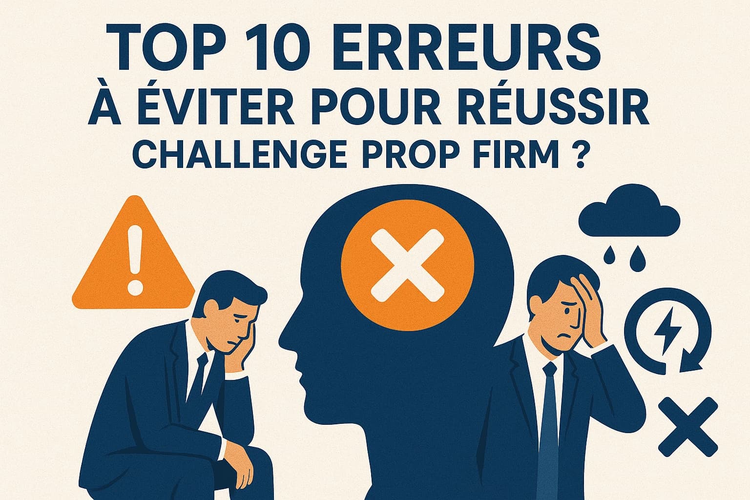 Top 10 Erreurs Challenge Prop Firm à Éviter en 2025