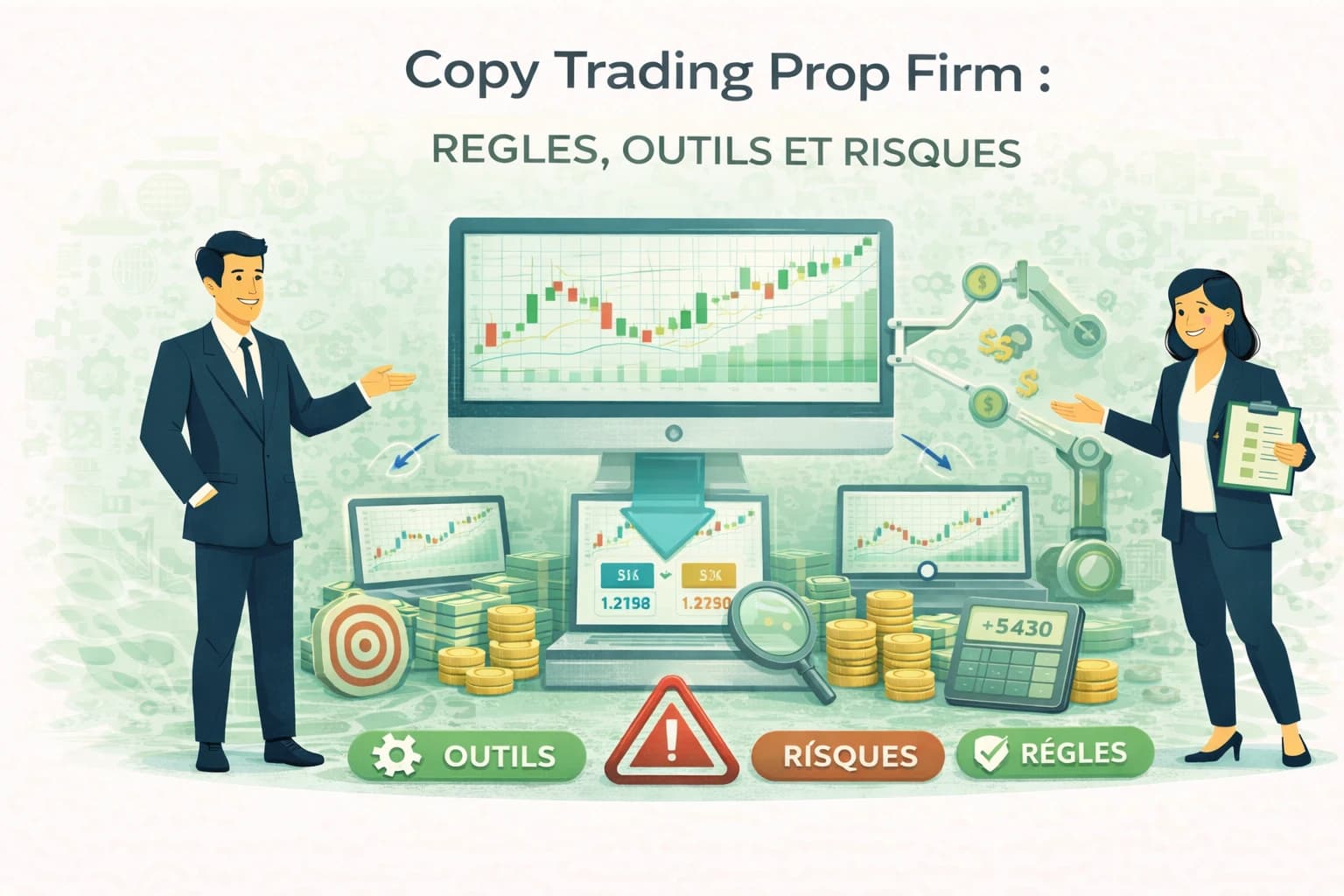 Copy Trading Prop Firm : Règles, Outils et Risques (2026)
