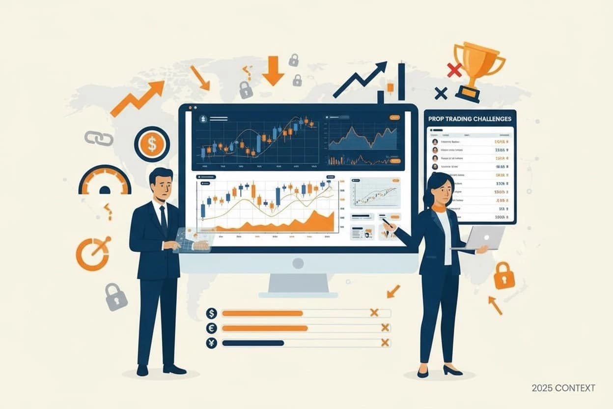 Les différents types de challenges prop firm : guide complet 2025
