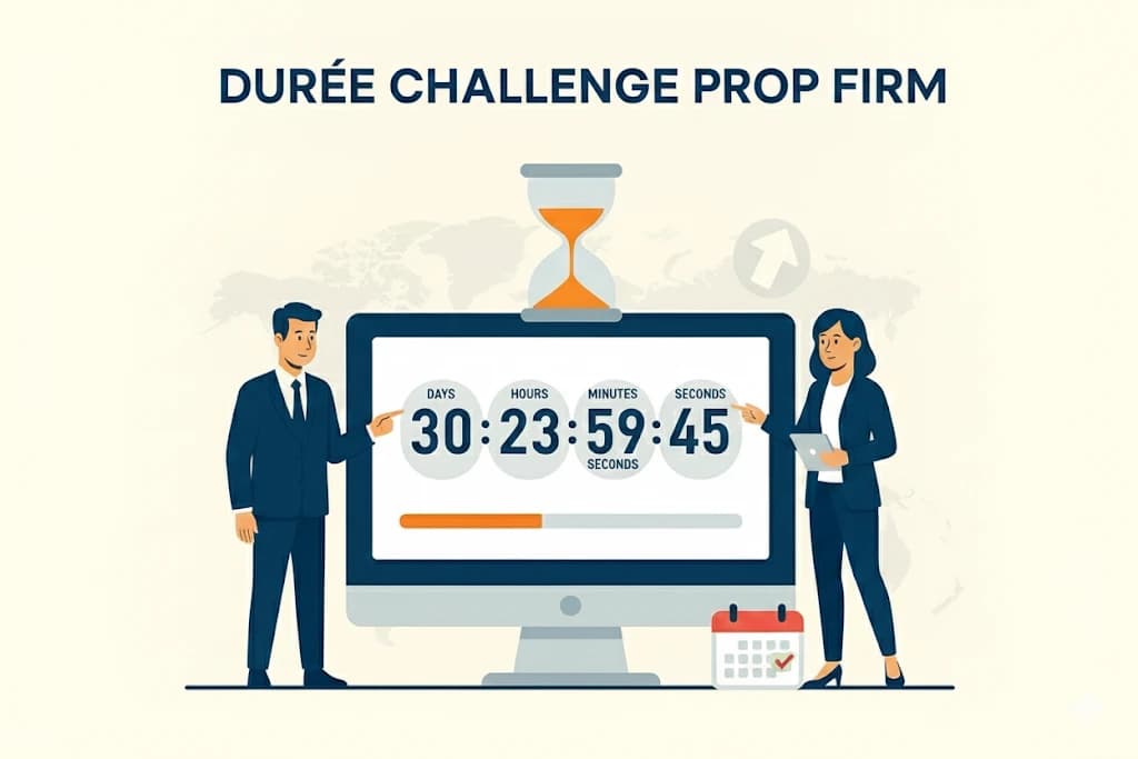 Durée Challenge Prop Firm : Statistiques Réelles 2025