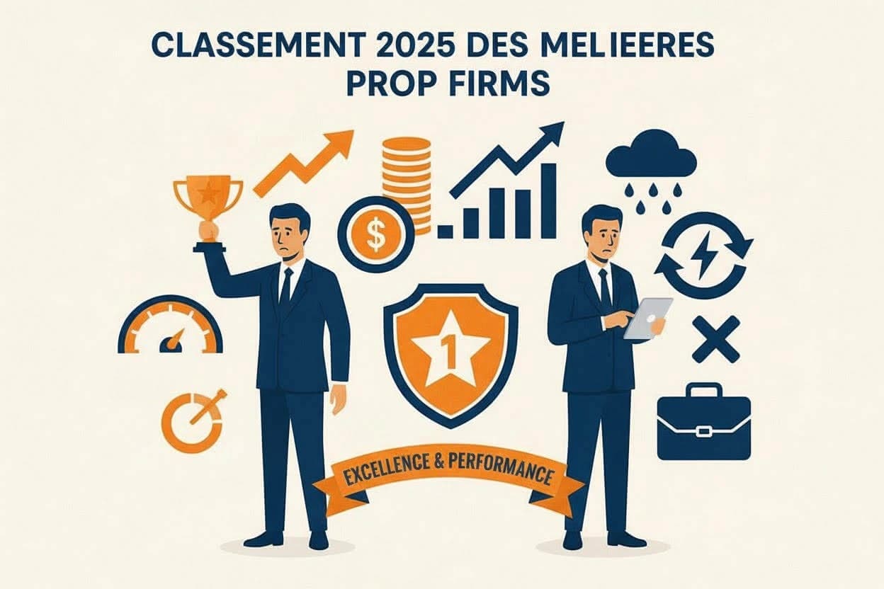 Classement 2025 : les meilleures prop firms CFD & Futures