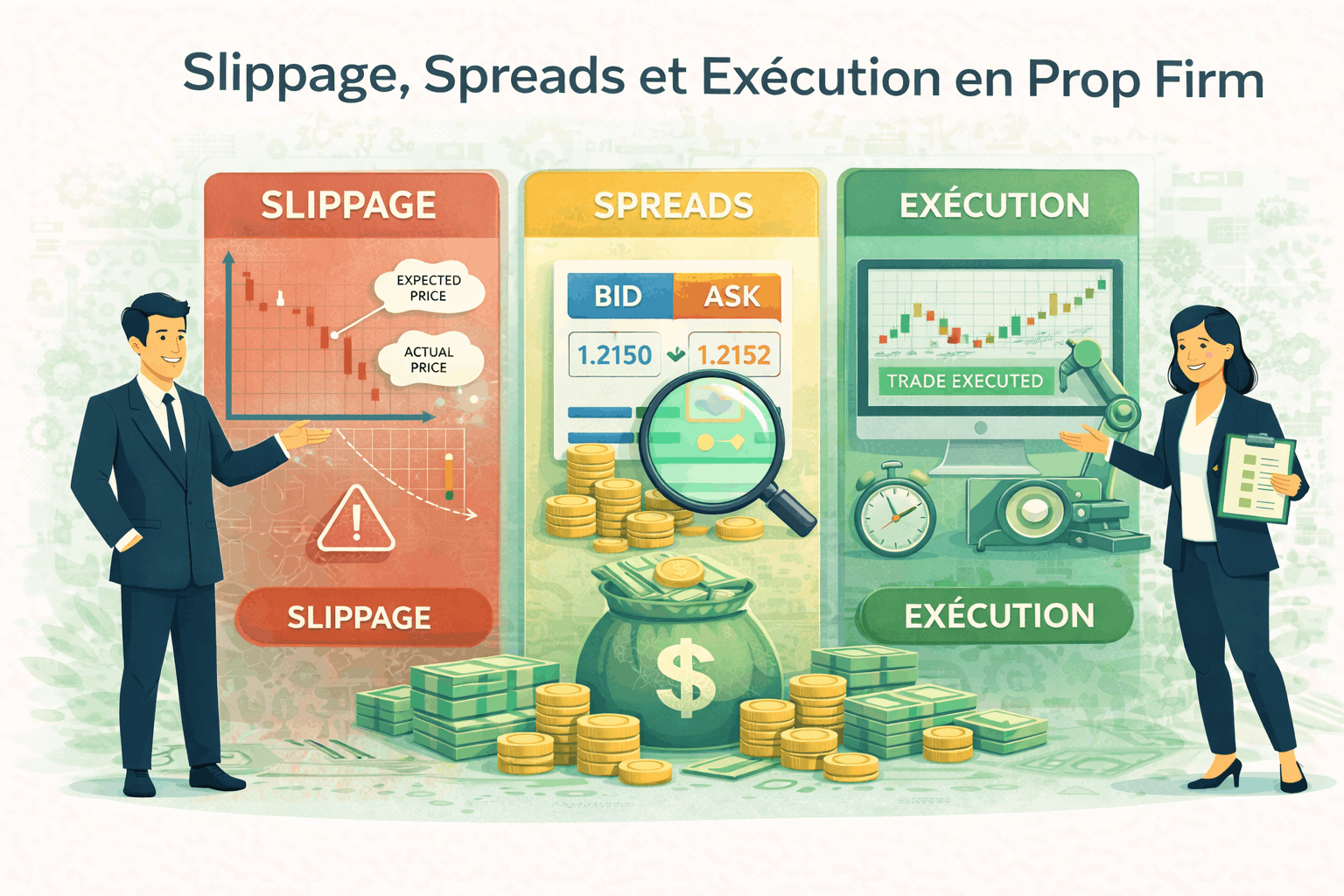 Slippage, Spreads et Exécution en Prop Firm (2026)
