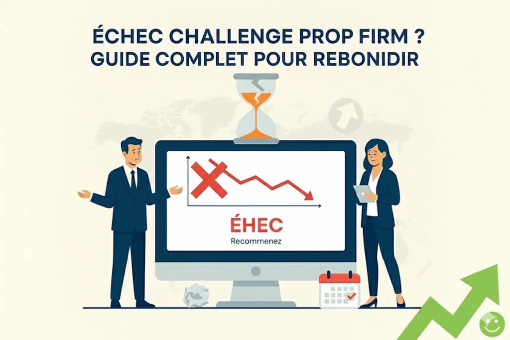 Échec Challenge Prop Firm ? Guide Complet pour Rebondir (2025)