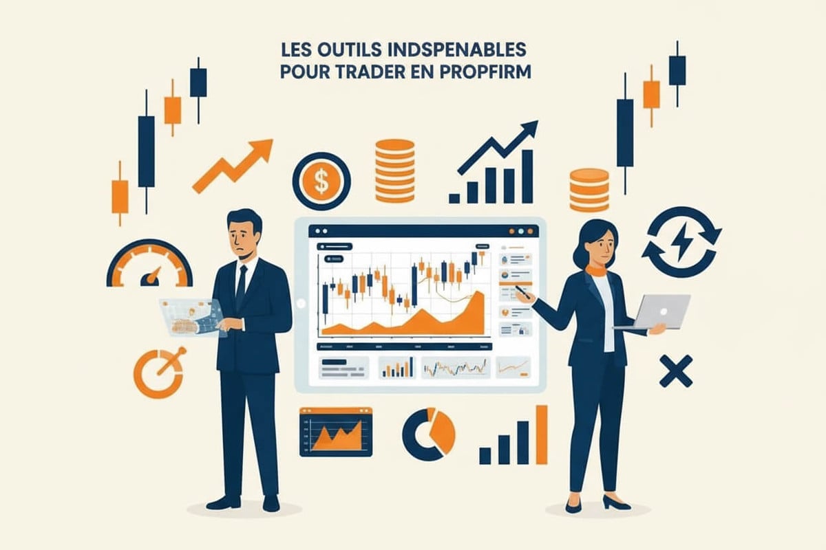 Image de couverture : Les Outils indispensables pour trader en prop firm (Guide 2025)
