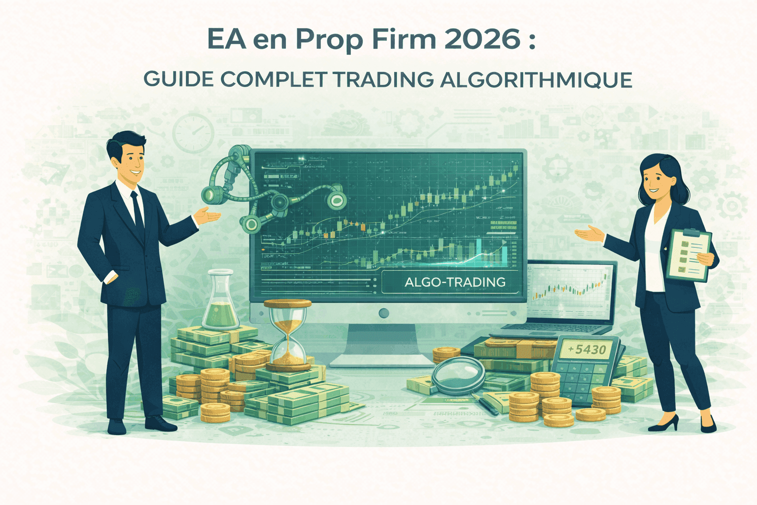 Image de couverture : EA en Prop Firm 2026 : Guide Complet Trading Algorithmique