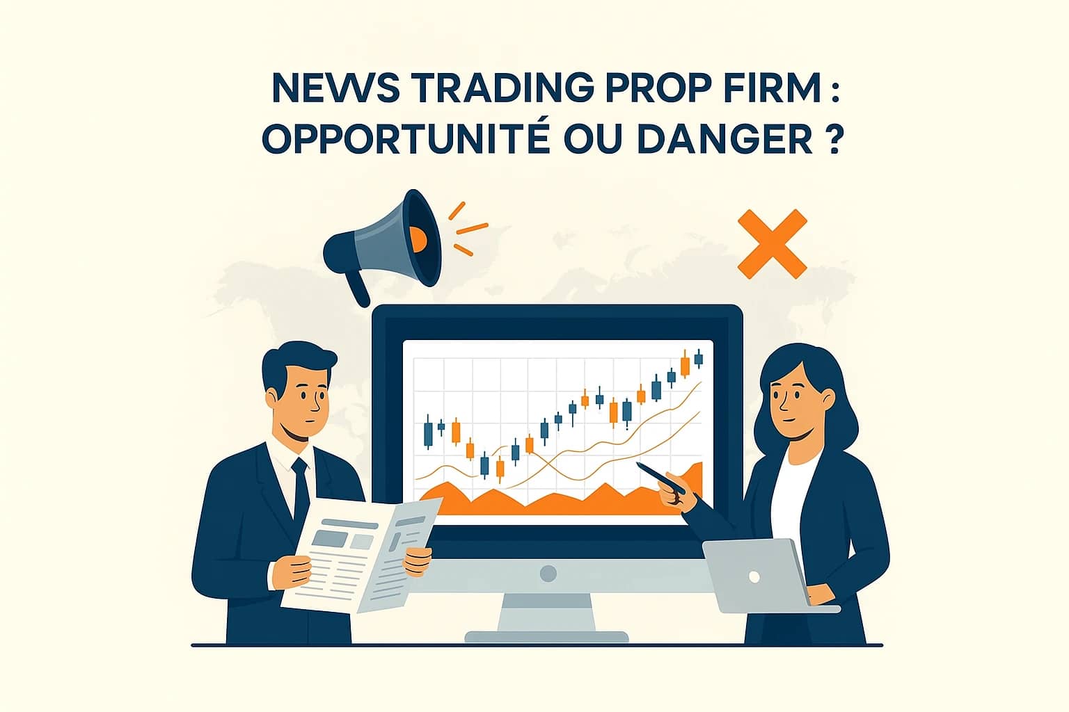 Image de couverture : News Trading Prop Firm : Opportunités ou Danger ? 2025